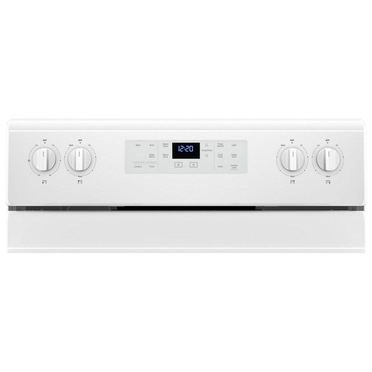 Whirlpool WFE505W0HW 5.3 cu. ft. Freestanding Electric Range with 5